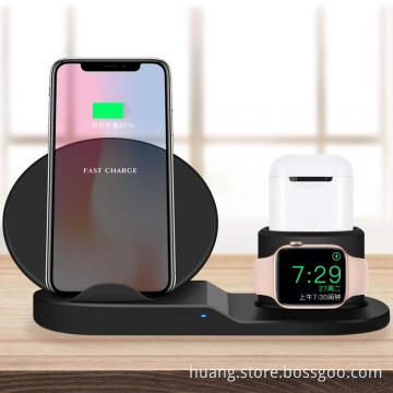 3 in 1 Fast Qi Wireless Charger Standard